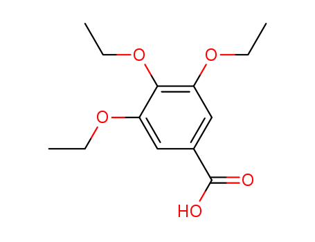 Benzoic acid,3,4,5-triethoxy-  CAS NO.6970-19-0