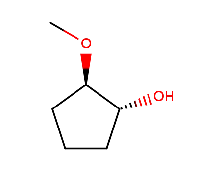 Molecular Structure of 113625-72-2 (trans-2-methoxycyclopentanol)