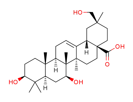 3β,7β,30-trihydroxyolean-12-en-28-oic acid