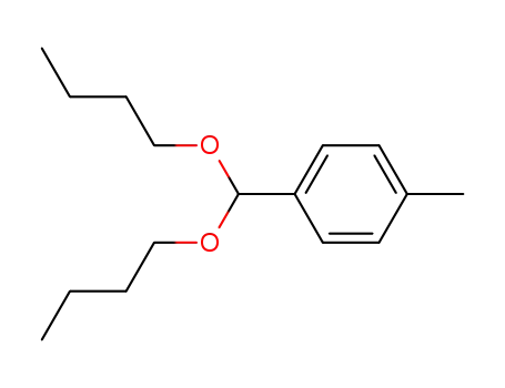 Molecular Structure of 65768-10-7 (Benzene, 1-(dibutoxymethyl)-4-methyl-)