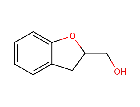 Molecular Structure of 66158-96-1 (2,3-DIHYDRO-1-BENZOFURAN-2-YLMETHANOL)