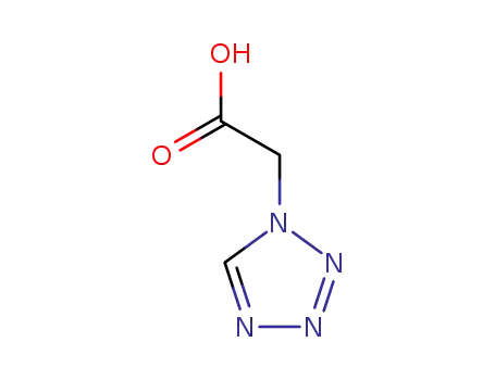 Molecular Structure of 21732-17-2 (1H-Tetrazole-1-acetic acid)