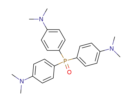 Molecular Structure of 807-20-5 (N1,N1-DIMETHYL-4-(DI[4-(DIMETHYLAMINO)PHENYL]PHOSPHORYL)ANILINE)