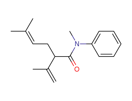N,5-dimethyl-N-phenyl-2-isopropenyl-4-hexenamide