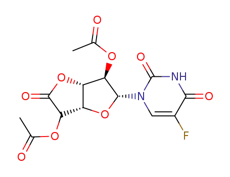 1-(5-Fluoro-1-uracilyl)-2,5-di-O-acetyl-β-D-glucofuranurono-6,3-lactone