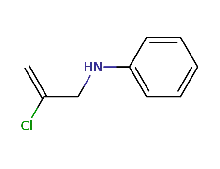 N-(2-chloroprop-2-enyl)aniline