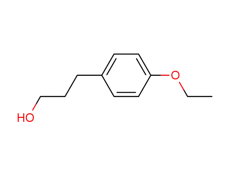 Molecular Structure of 72457-43-3 (3-(4-ethoxyphenyl)propan-1-ol)