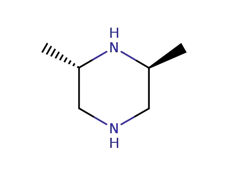 Molecular Structure of 402832-69-3 ((2S,6S)-2,6-diMethylpiperazine)