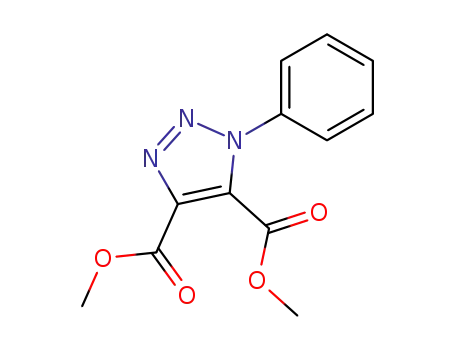 Molecular Structure of 17304-69-7 (Dimethyl 1-phenyl-1H-1,2,3-triazole-4,5-dicarboxylate)