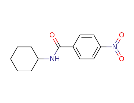 Molecular Structure of 7506-46-9 (N-cyclohexyl-4-nitrobenzamide)
