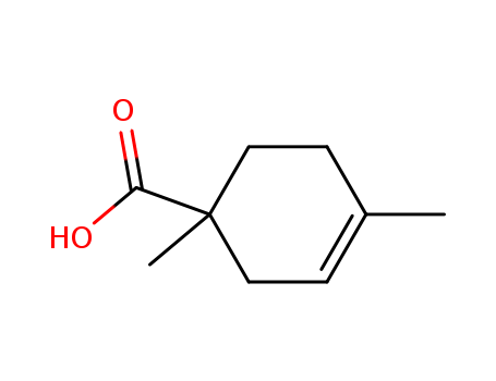Molecular Structure of 16695-87-7 (3-Cyclohexene-1-carboxylic acid, 1,4-dimethyl-)