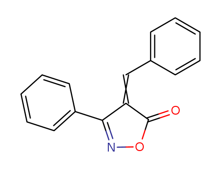 5(4H)-Isoxazolone, 3-phenyl-4-(phenylmethylene)-