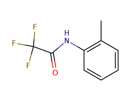 Molecular Structure of 2727-68-6 (AcetaMide, 2,2,2-trifluoro-N-(2-Methylphenyl)-)