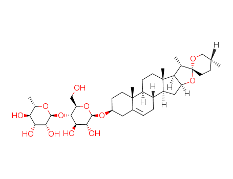 (25R)-3β-(4-O-α-L-Rhamnopyranosyl-β-D-glucopyranosyloxy)spirosta-5-ene