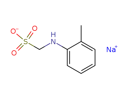 Molecular Structure of 28141-42-6 (sodium o-toluidinomethanesulphonate)