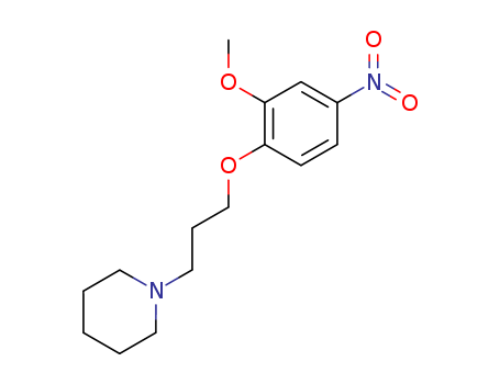 Piperidine, 1-[3-(2-methoxy-4-nitrophenoxy)propyl]-