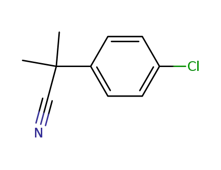 2-(4-Chlorophenyl)-2-methylpropanenitrile