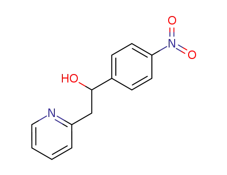 Molecular Structure of 20151-01-3 (1-(4-nitrophenyl)-2-(pyridin-2-yl)ethanol)