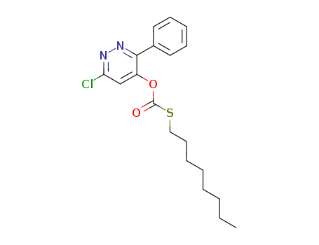 O-(6-chloro-3-phenylpyridazin-4-yl) S-octyl thiocarbonate