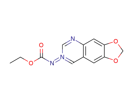 N-(6,7-methylenedioxyquinazolin-3-io)ethoxyformamidide