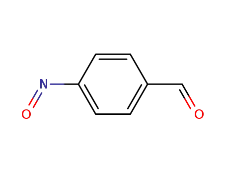 Molecular Structure of 74663-99-3 (Benzaldehyde, 4-nitroso-)