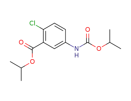 1-methylethyl 2-chloro-5-{[(1-methylethoxy)carbonyl]amino}benzoate