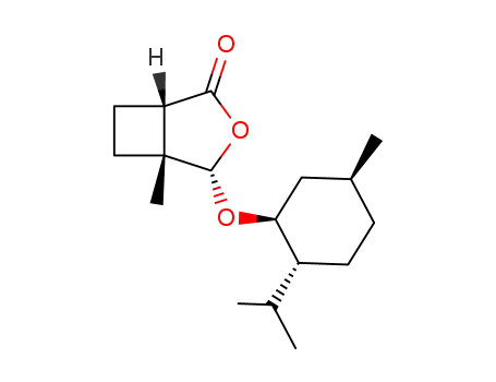 (1S,4S,5R)-(+)-4-(menthyloxy)-5-methyl-2-oxo-3-oxabicyclo<3.2.0>heptane
