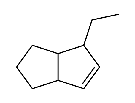 Molecular Structure of 87291-52-9 (4-Ethylbicyclo<3.3.0>oct-2-en)