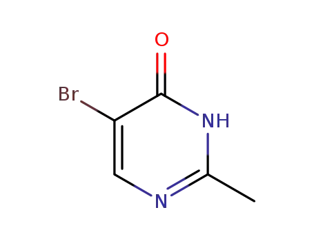 Molecular Structure of 1676-57-9 (5-BROMO-2-METHYL-4(1H)-PYRIMIDINONE)