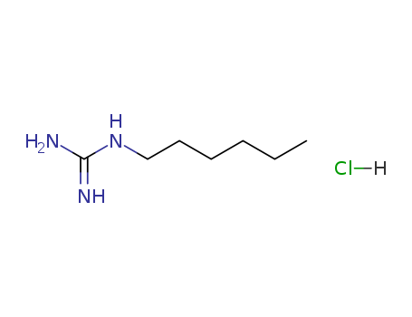 Guanidine, N-hexyl-,hydrochloride (1:1)