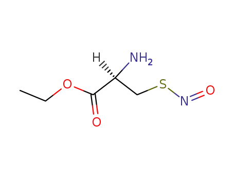 Molecular Structure of 166667-89-6 (L-Cysteine, ethyl ester, nitrite (ester))