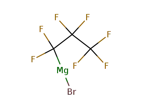 (heptafluoro n-propyl) magnesiumbromide