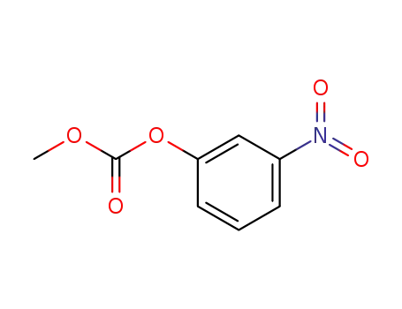 Molecular Structure of 17175-17-6 (Carbonic acid methyl 3-nitrophenyl ester)