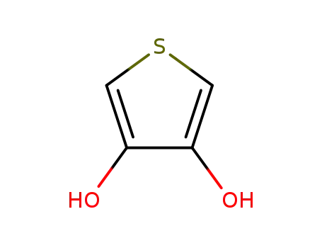 Molecular Structure of 14282-59-8 (Thiophene-3,4-diol)