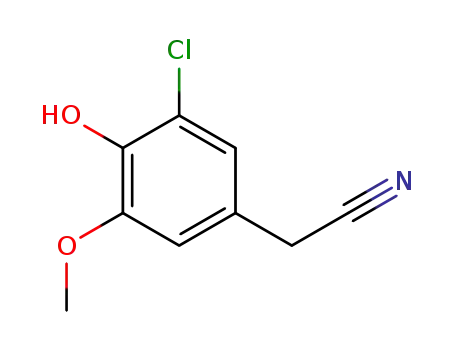 3-Chloro-4-hydroxy-5-methoxyphenyl-acetonitrile