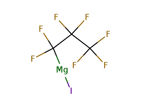 Molecular Structure of 423-25-6 ((heptafluoro n-propyl) magnesiumiodide)