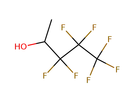 Molecular Structure of 375-14-4 (3,3,4,4,5,5,5-HEPTAFLUORO-2-PENTANOL)