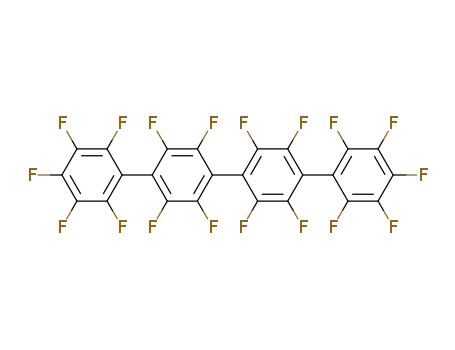 Molecular Structure of 3008-32-0 (1,1':4',1'':4'',1'''-Quaterphenyl,2,2',2'',2''',3,3',3'',3''',4,4''',5,5',5'',5''',6,6',6'',6'''-octadecafluoro-(9CI))