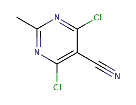 4,6-Dichloro-2-methylpyrimidine-5-carbonitrile