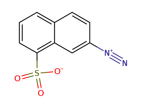 Molecular Structure of 110295-86-8 (8-sulfonato-2-naphthalenediazonium zwitterion)