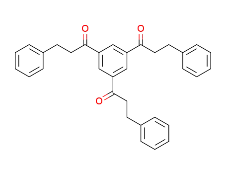 Molecular Structure of 50423-37-5 (1-Propanone,1,1',1''-(1,3,5-benzenetriyl)tris[3-phenyl-)