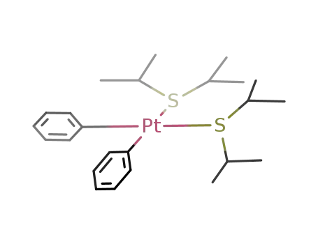 cis-{PtPh<sub>2</sub>(diisopropyl sulfide)2}