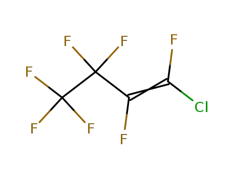 Molecular Structure of 138805-26-2 (1-Butene, 1-chloro-1,2,3,3,4,4,4-heptafluoro-)