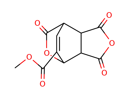 Molecular Structure of 859177-59-6 (1,3,6-trioxo-hexahydro-4,7-etheno-furo[3,4-<i>c</i>]pyran-9-carboxylic acid methyl ester)