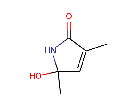 2H-Pyrrol-2-one, 1,5-dihydro-5-hydroxy-3,5-dimethyl-