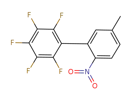 2,3,4,5,6-pentafluoro-5'-methyl-2'-nitro-1,1'-biphenyl