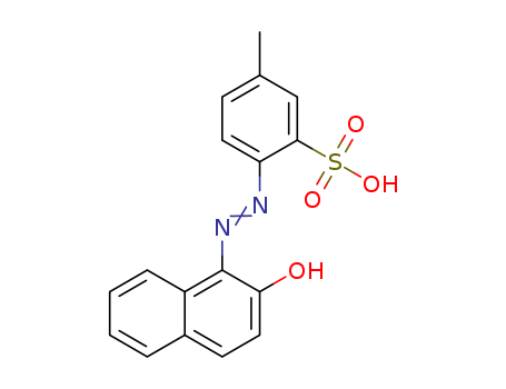 Benzenesulfonic acid,2-[2-(2-hydroxy-1-naphthalenyl)diazenyl]-5-methyl-