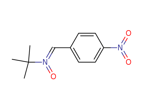 2-Propanamine,2-methyl-N-[(4-nitrophenyl)methylene]-, N-oxide