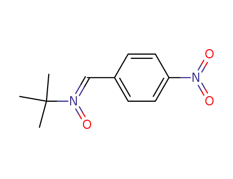 Molecular Structure of 3585-88-4 (N-TERT-BUTYL-ALPHA-(4-NITROPHENYL)NITRONE)