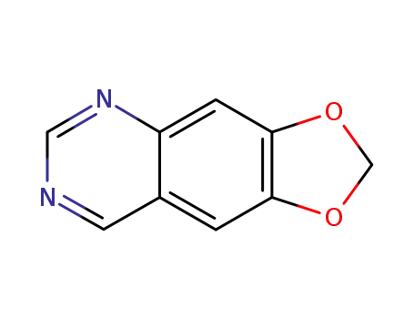 Molecular Structure of 269-53-4 (1,3-Dioxolo[4,5-g]quinazoline)